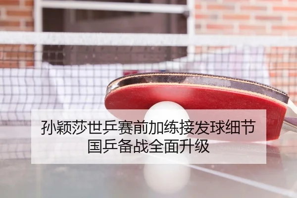 孙颖莎世乒赛前加练接发球细节 国乒备战全面升级